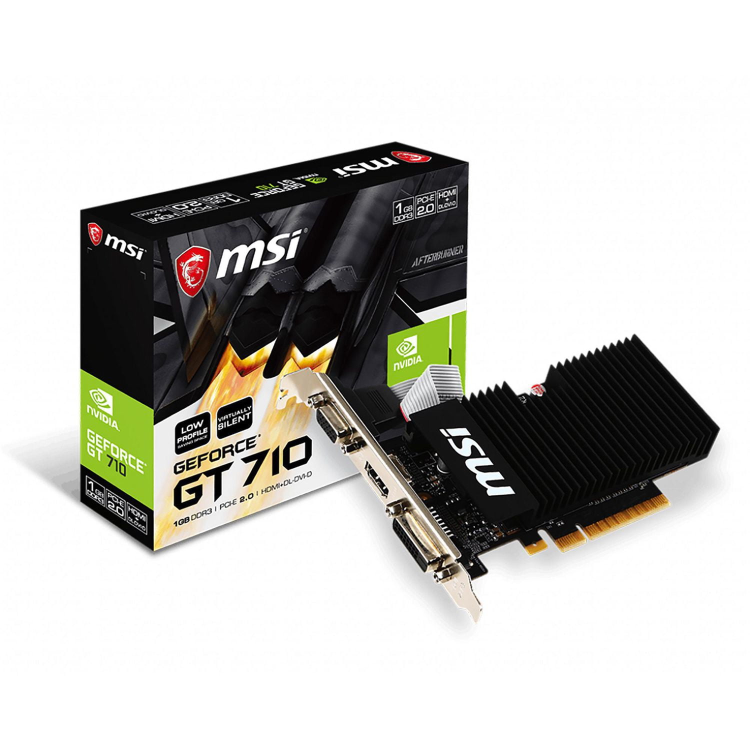 MSI Geforce GT710 1GB DDR3 Graphics Card | Walmart Canada