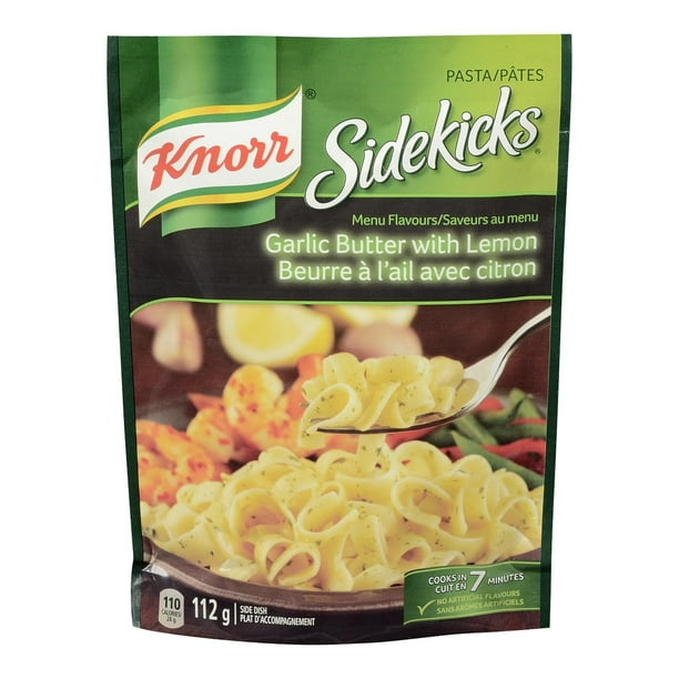 Pâtes Sidekicks de KnorrMD au beurre à l'ail avec citron 112 g