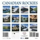 2015 Mini Calendrier des Rocheuses Canadiennes (Lac Moraine) du photographe Bela Baliko – image 2 sur 3