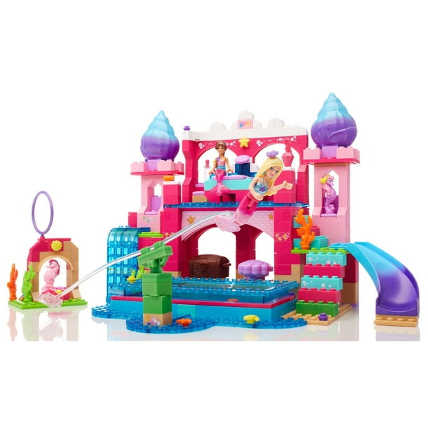 Mega Bloks – Barbie™ – Château aquatique Construis et joue