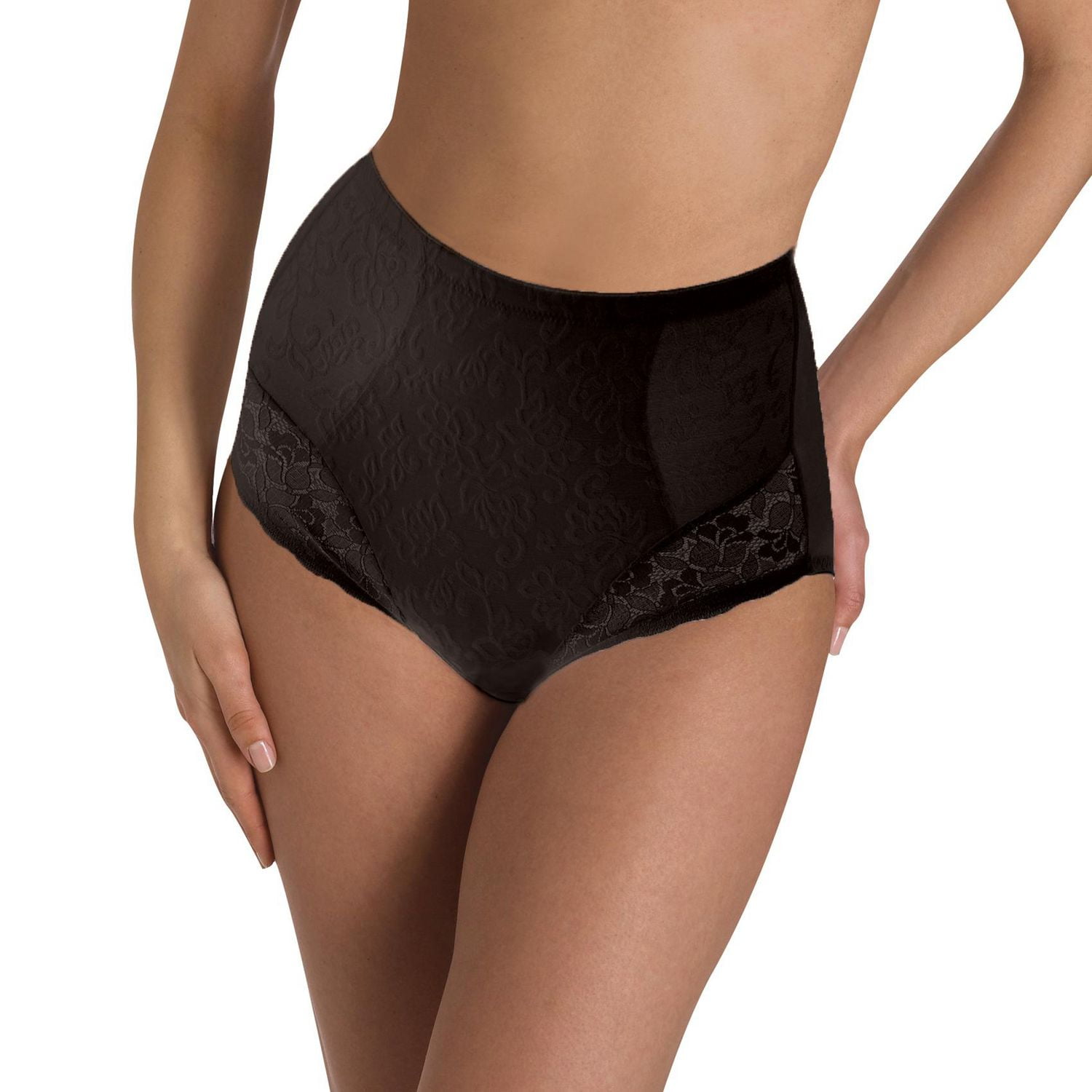 George- Women's Style - 6232 Value Lace Firm Control Brief - Pack of 2 