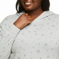 thumbnail image 4 of George Plus Women's Hooded Sleep Top, 4 of 6