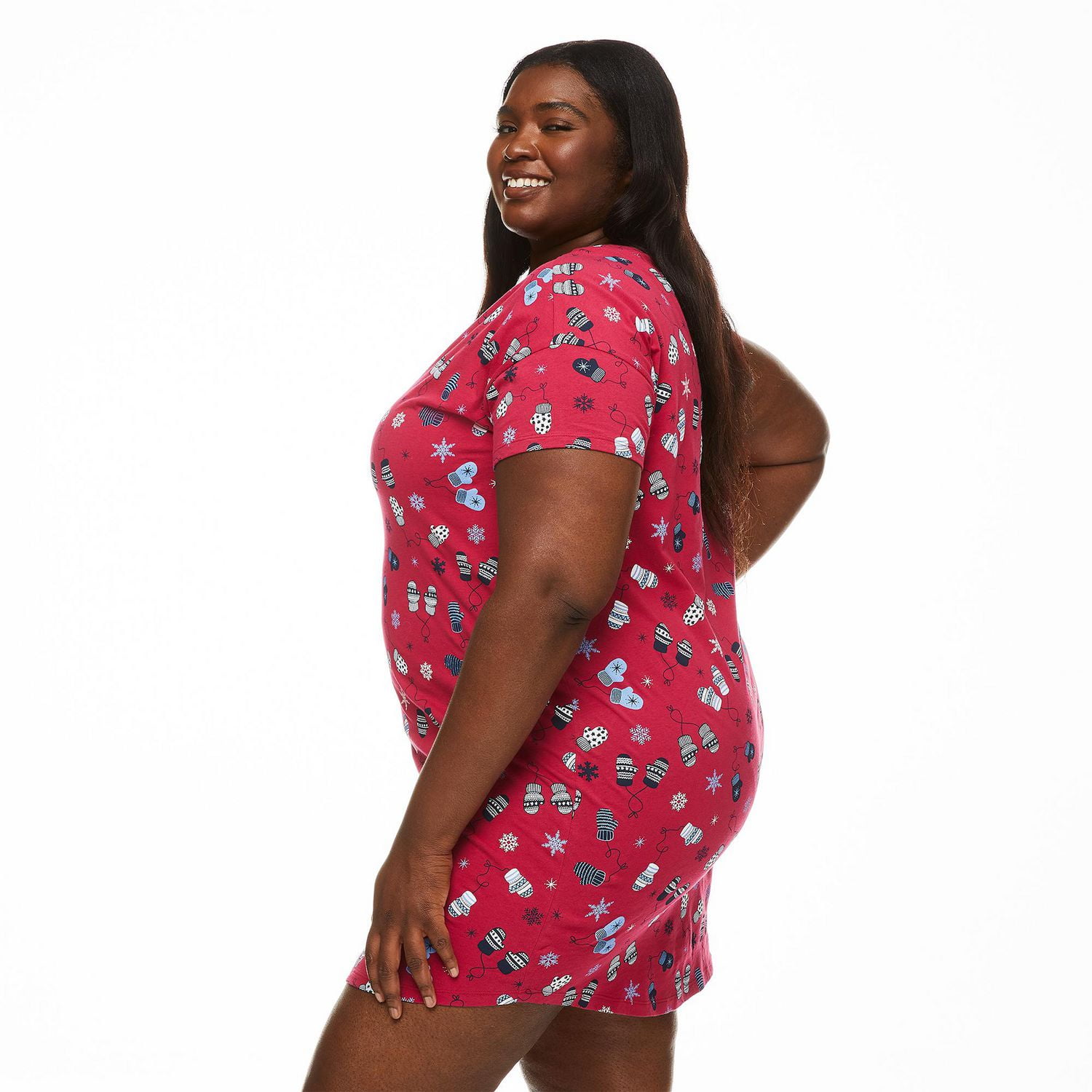 George Plus Women's Short Sleeve Nightshirt