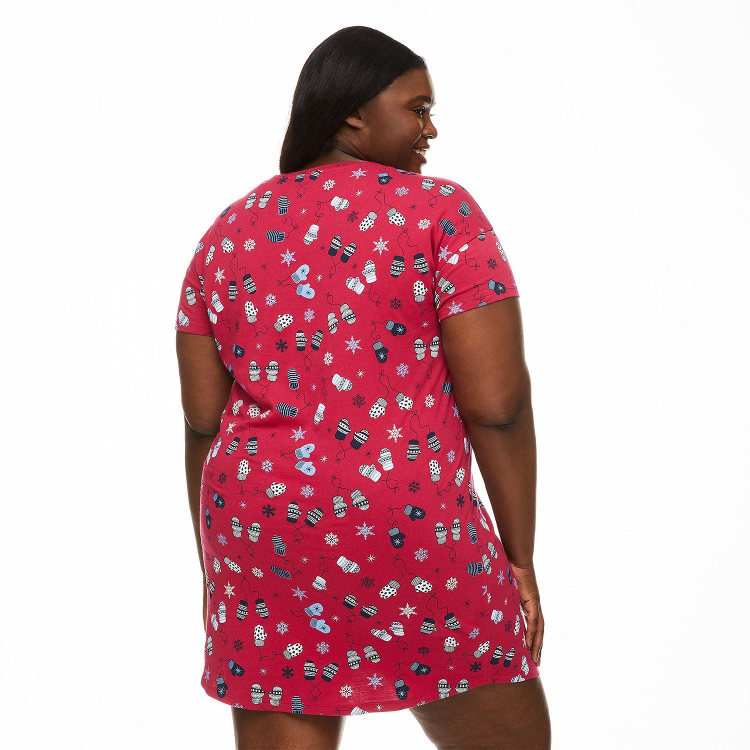 George Plus Women's Short Sleeve Nightshirt