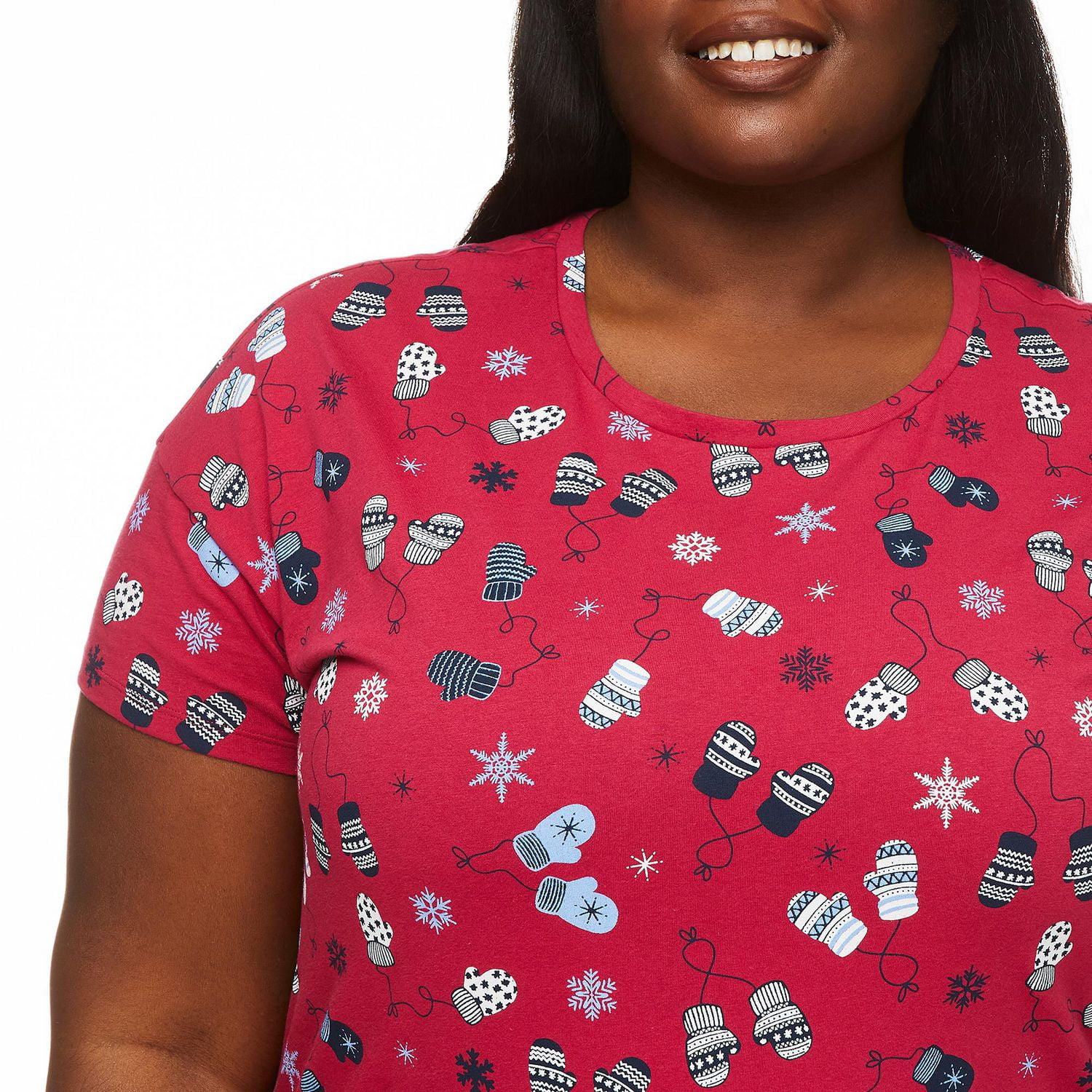 George Plus Women's Short Sleeve Nightshirt