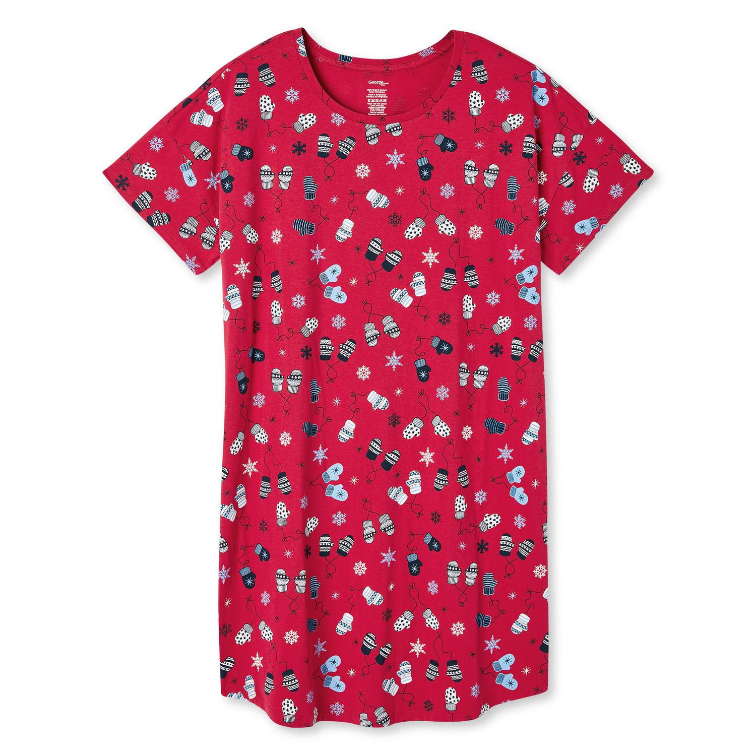 George Plus Women's Short Sleeve Nightshirt