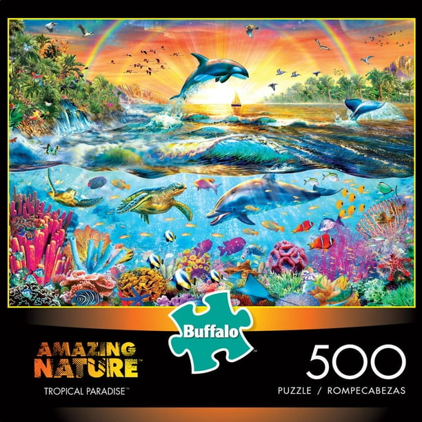 Buffalo Games Amazing Nature Le puzzle Tropical Paradise en 500 pièces