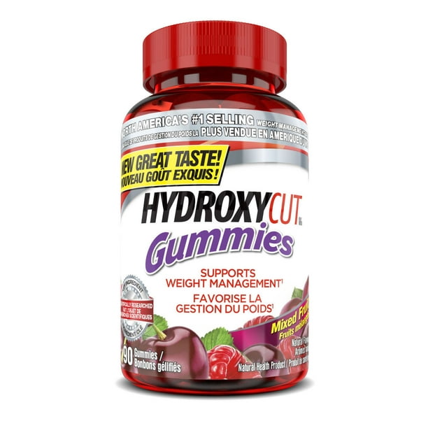 Hydroxycut Gummies, Weight Loss Gummies for Women & Men, CaffeineFree