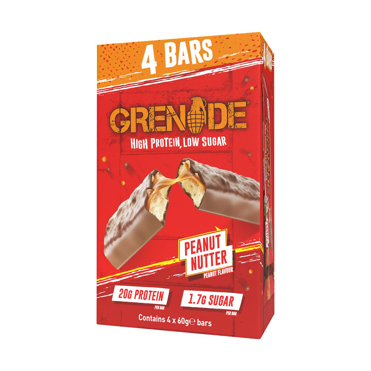 Grenade Protein Bar Peanut Nutter 4x60g