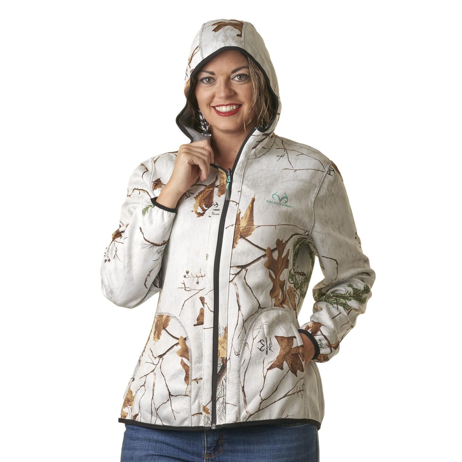 realtree camo winter women's coat