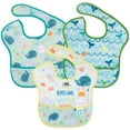 thumbnail image 1 of Bumkins - Baby, Toddler - 3 Pack SuperBibs - Waterproof Bibs - Machine Washable - Stain and Odour Resistant, 1 of 4
