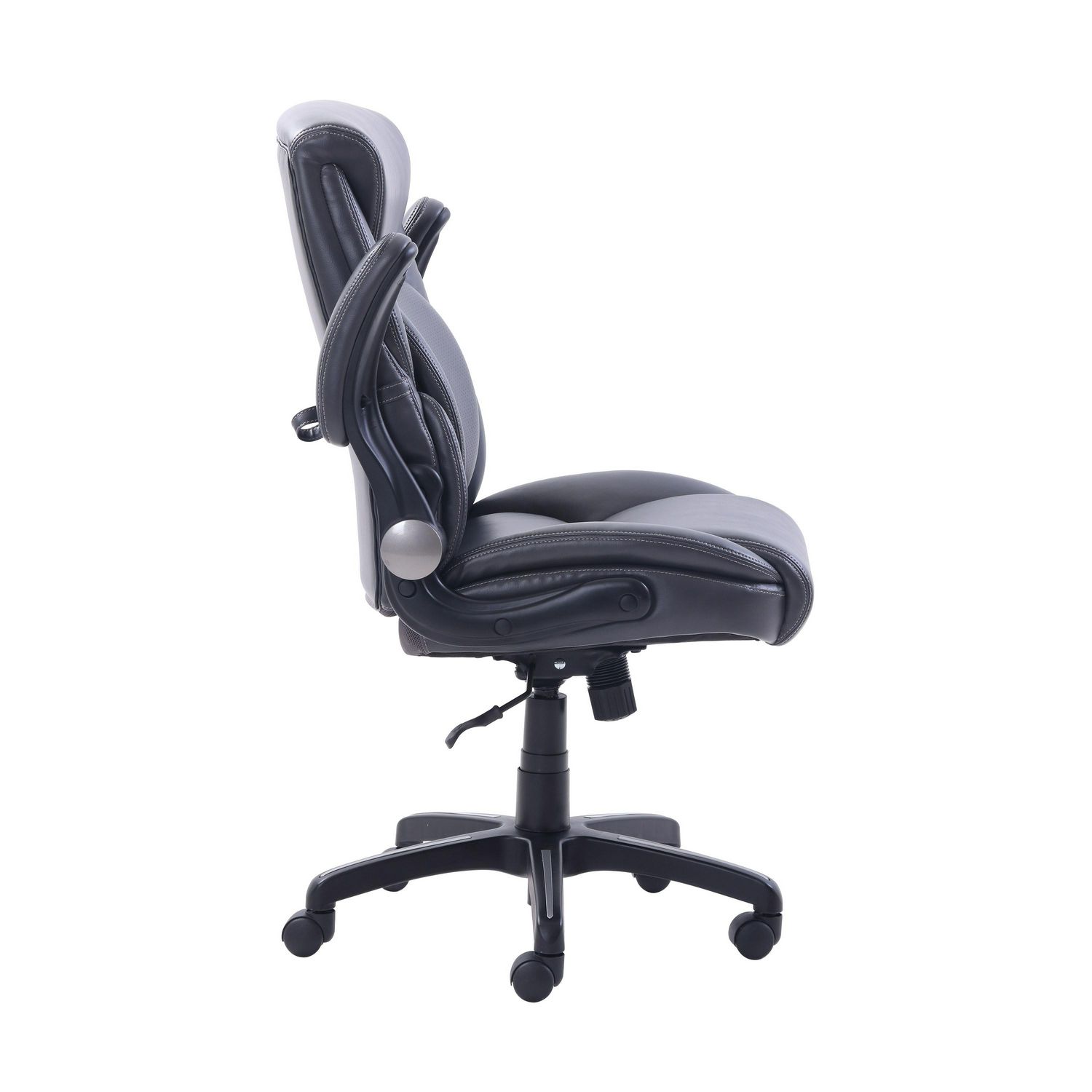 Serta Air Lumbar Bonded Leather Manager Office Chair Walmart.ca