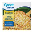 thumbnail image 1 of Great Value Thin & Crispy 4 Cheese Pizza, 1 of 2