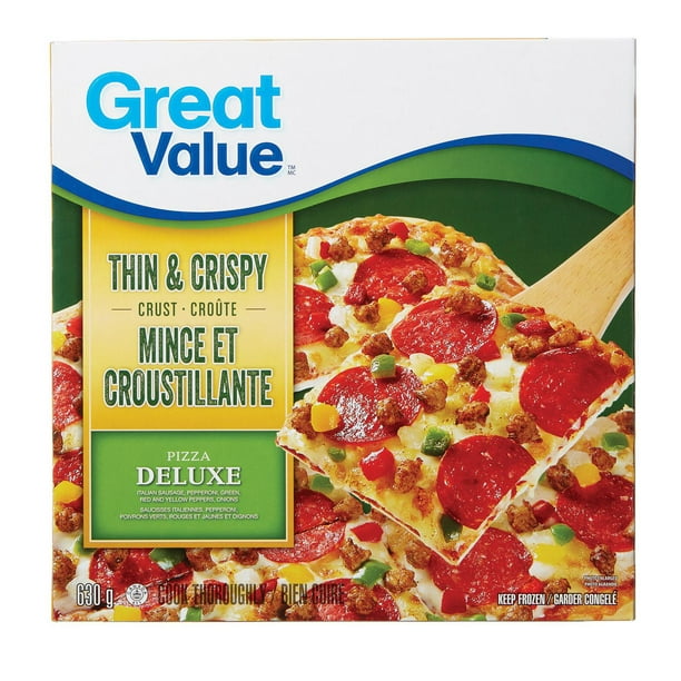 Great Value Mince Et Croustillant Deluxe Pizza