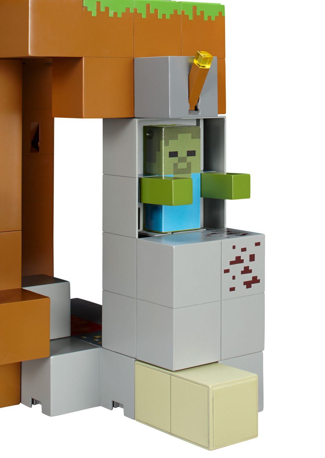 Minecraft survival mode playset 2024 target