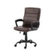 thumbnail image 3 of Mainstays Bonded Leather Mid-Back Manager's Office Chair, Bonded Leather Upholstery, 3 of 6