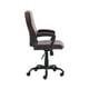 thumbnail image 4 of Mainstays Bonded Leather Mid-Back Manager's Office Chair, Bonded Leather Upholstery, 4 of 6