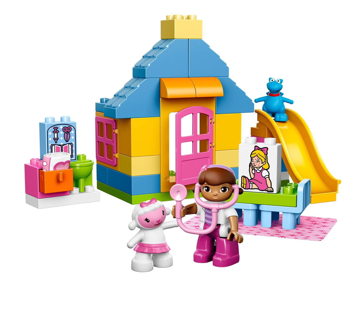 LEGO DUPLO Brand Disney Doc Mcstuffins Doc Mcstuffins Backyard Clinic 10606 Walmart