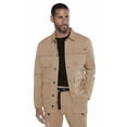 thumbnail image 1 of Jeaniologie ™ Men's Ripstop Jacket With Patch Pockets - Beige, 1 of 6