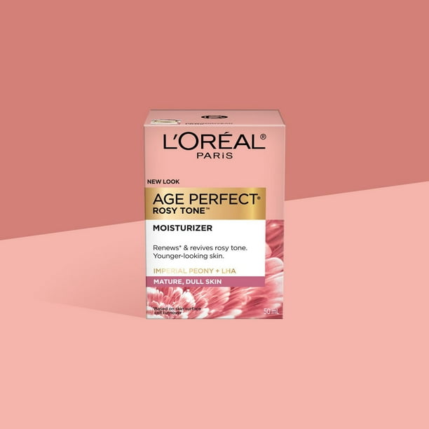 L'Oréal Paris Age Perfect Rosy Tone Moisturizer, with LHA