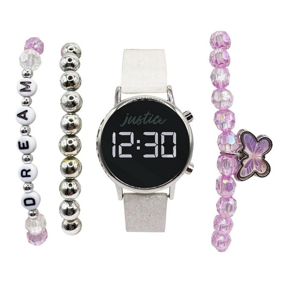 Montre Justice à LED avec bracelet