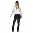 thumbnail image 3 of Jeaniologie ™ 5 Pocket Bootcut Jean - Black, 3 of 4