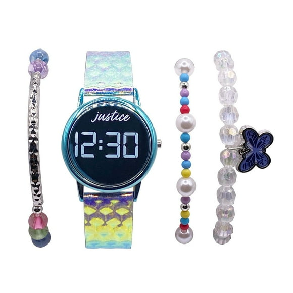 Montre Justice à LED avec bracelet