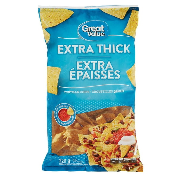 Great Value Extra Thick Tortilla Chips Walmart.ca