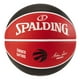 Toronto Raptors Basketball en caoutchouc Spalding, taille 7 / 29.5 " – image 1 sur 2
