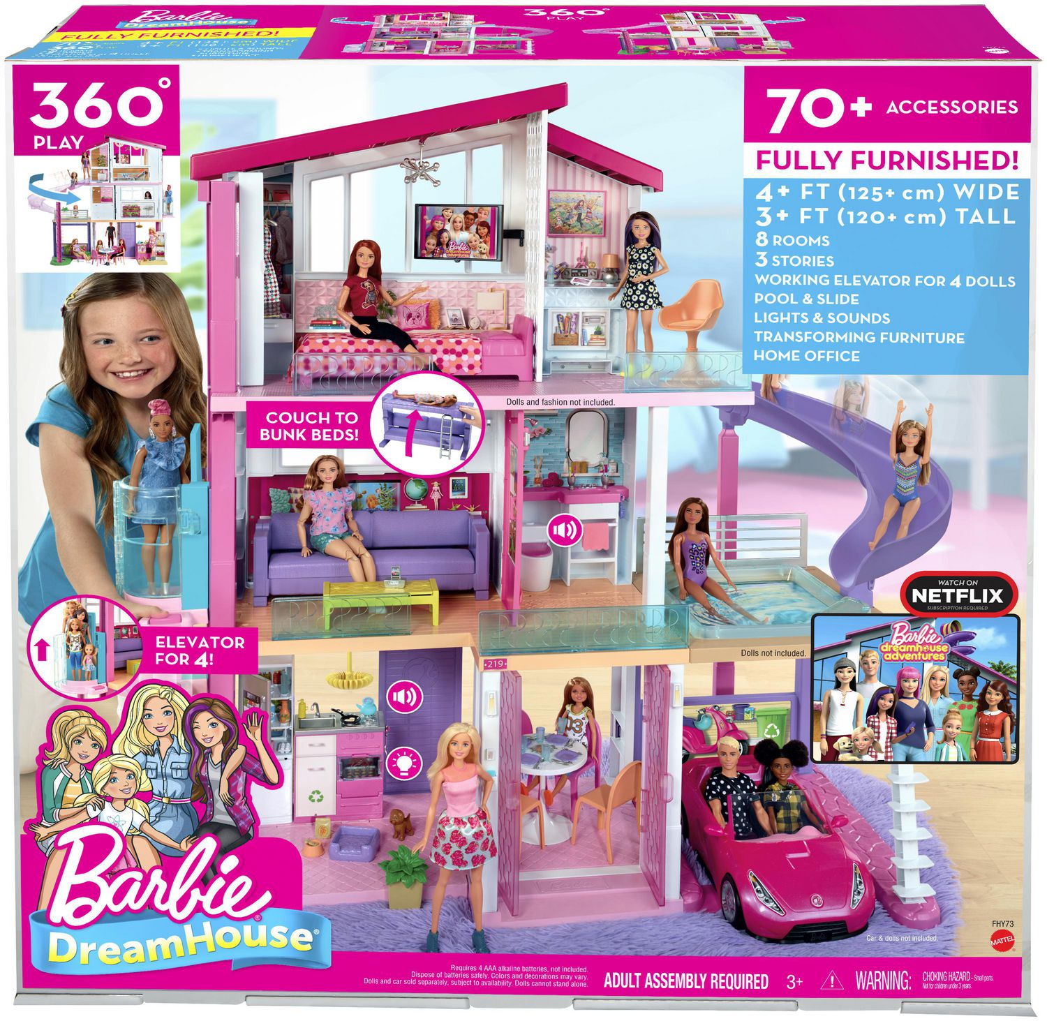 barbie dreamhouse 360 play