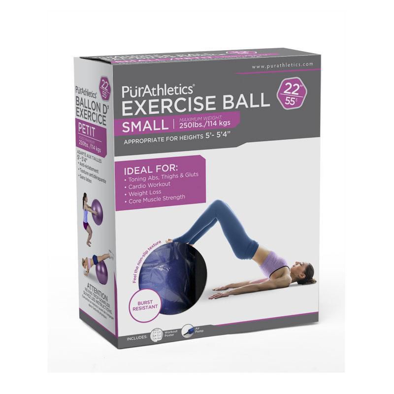 75cm Balle de Yoga, Ballon d'Exercice pour la Forme Physique, la Fertilité,  l'Équilibre et l'Accouchement, Anti-Burst Qualité Professionnelle  Conception Équilibre Balle Pilates Core & Amp; Balle d'Entraînement avec  Pompe Rapide - Chaise