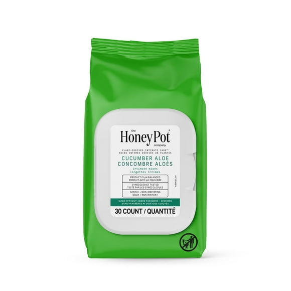 HONEY POT CUCUMBER ALOE INTIMATE WIPES