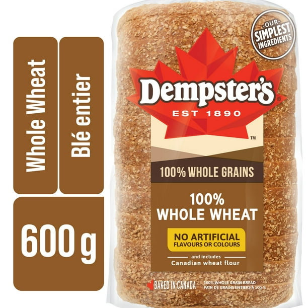 Pain à 100 % de grains entiers au blé entier de Dempster’s®