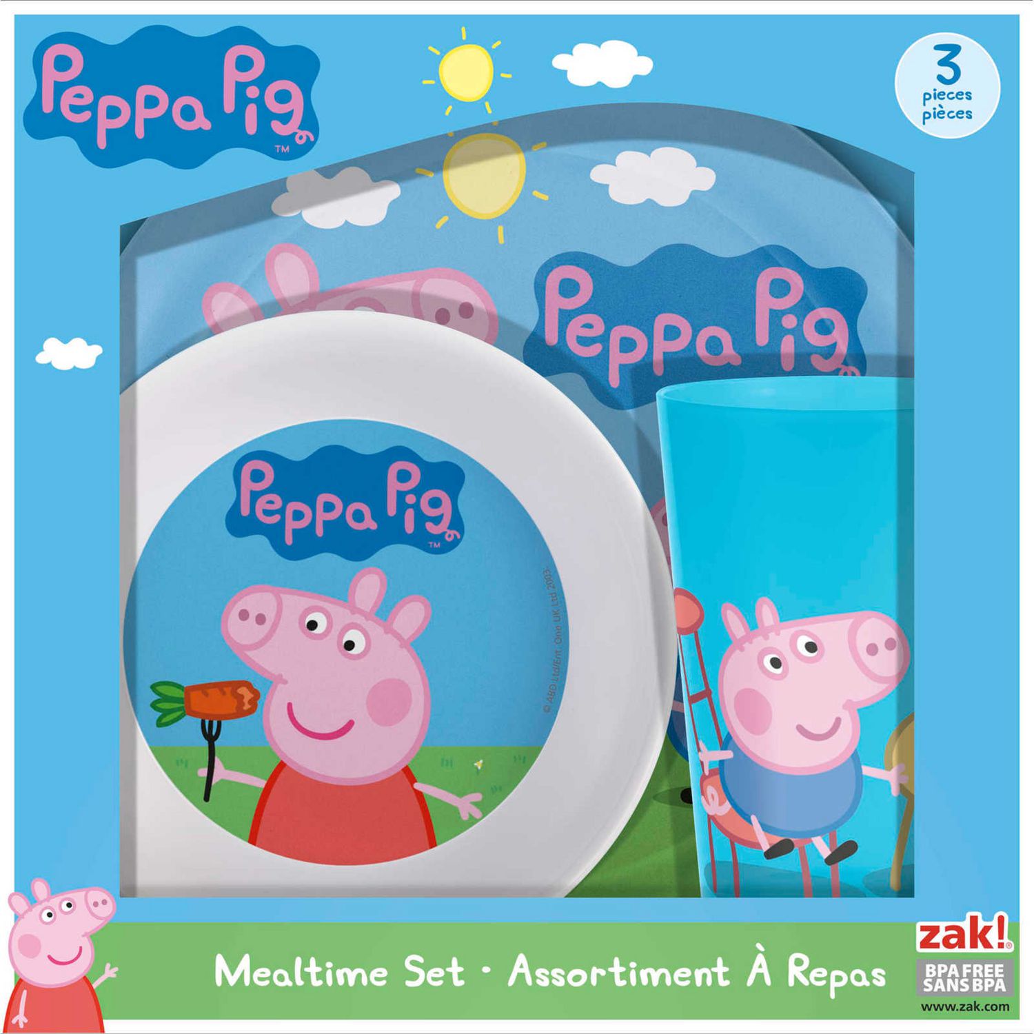  Peppa  Pig  3Pc Set  Walmart  Canada