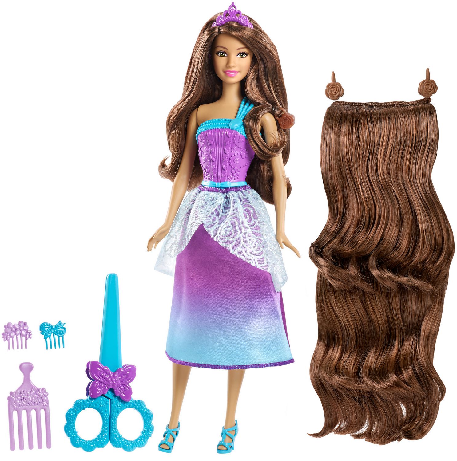 Барби принцесса и прическа barbie барби