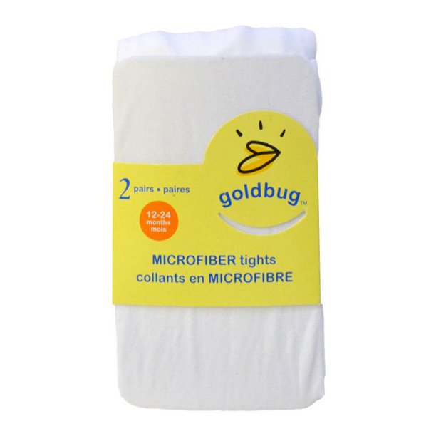 Goldbug Collant pour bébé en nylon, 2 paires
