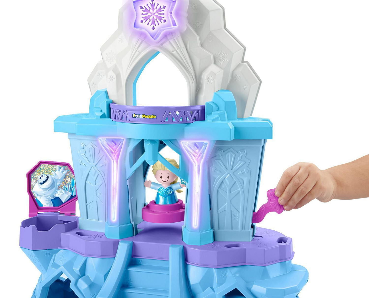 Little people hot sale frozen castle