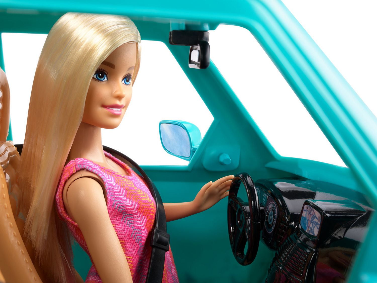 Barbie doll cheap jeep walmart