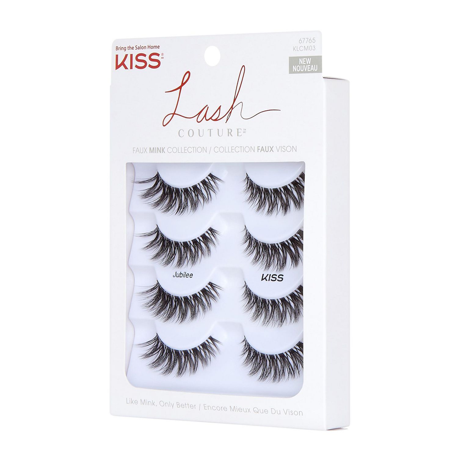 KISS Lash Couture Faux Mink Collection Jubilee 4 Pairs