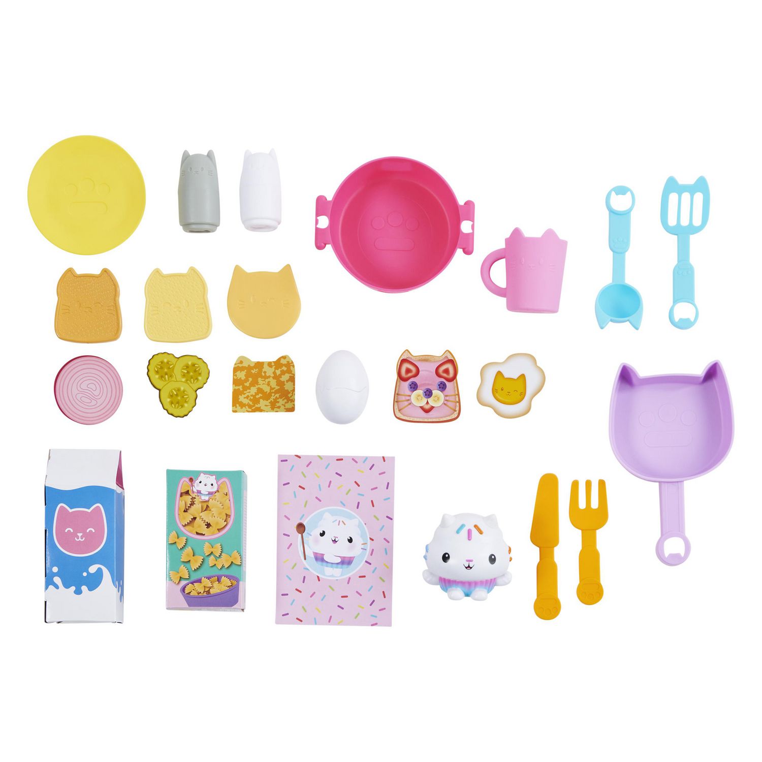 Gabby's Dollhouse, Cakey Kitchen Set for Kids with Play Kitchen