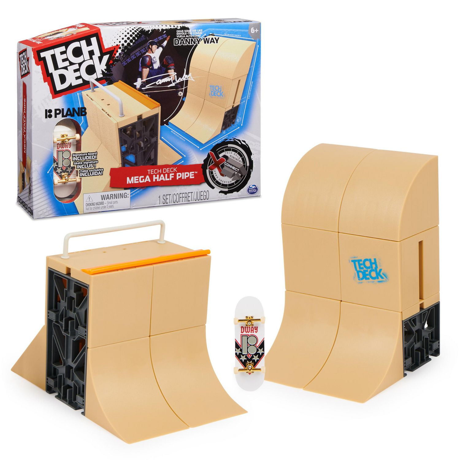 Tech deck half pipe walmart on sale