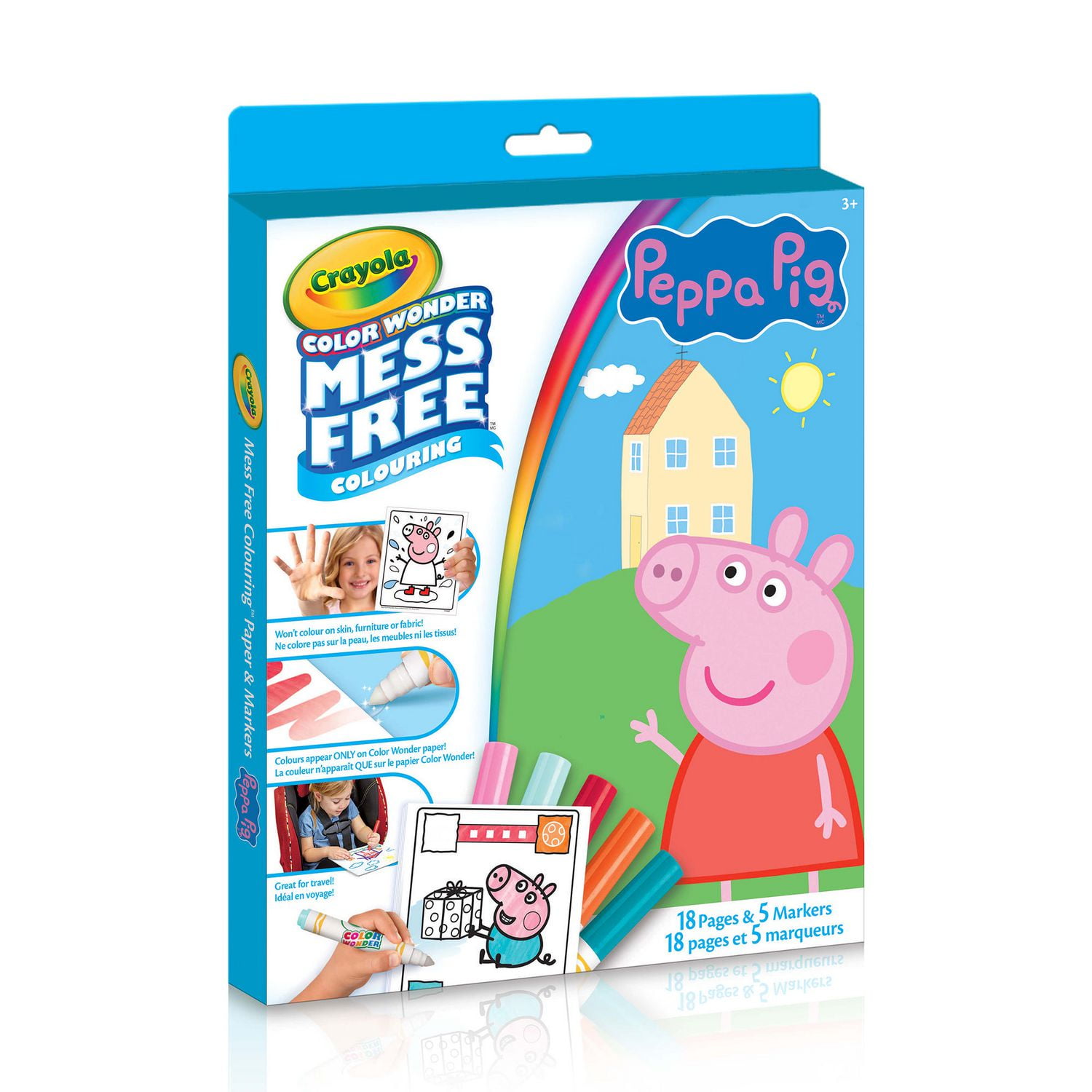 Crayola Color Wonder Mess Free Colouring Kit Peppa Pig Walmart Canada