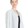 thumbnail image 2 of George Women's Oversized Poplin Shirt, 2 of 6