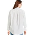 thumbnail image 3 of George Women's Oversized Poplin Shirt, 3 of 6