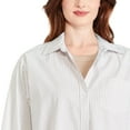 thumbnail image 4 of George Women's Oversized Poplin Shirt, 4 of 6