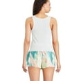 thumbnail image 3 of George Women's Lettuce Edge Tank and Short 2-Piece Set, 3 of 6