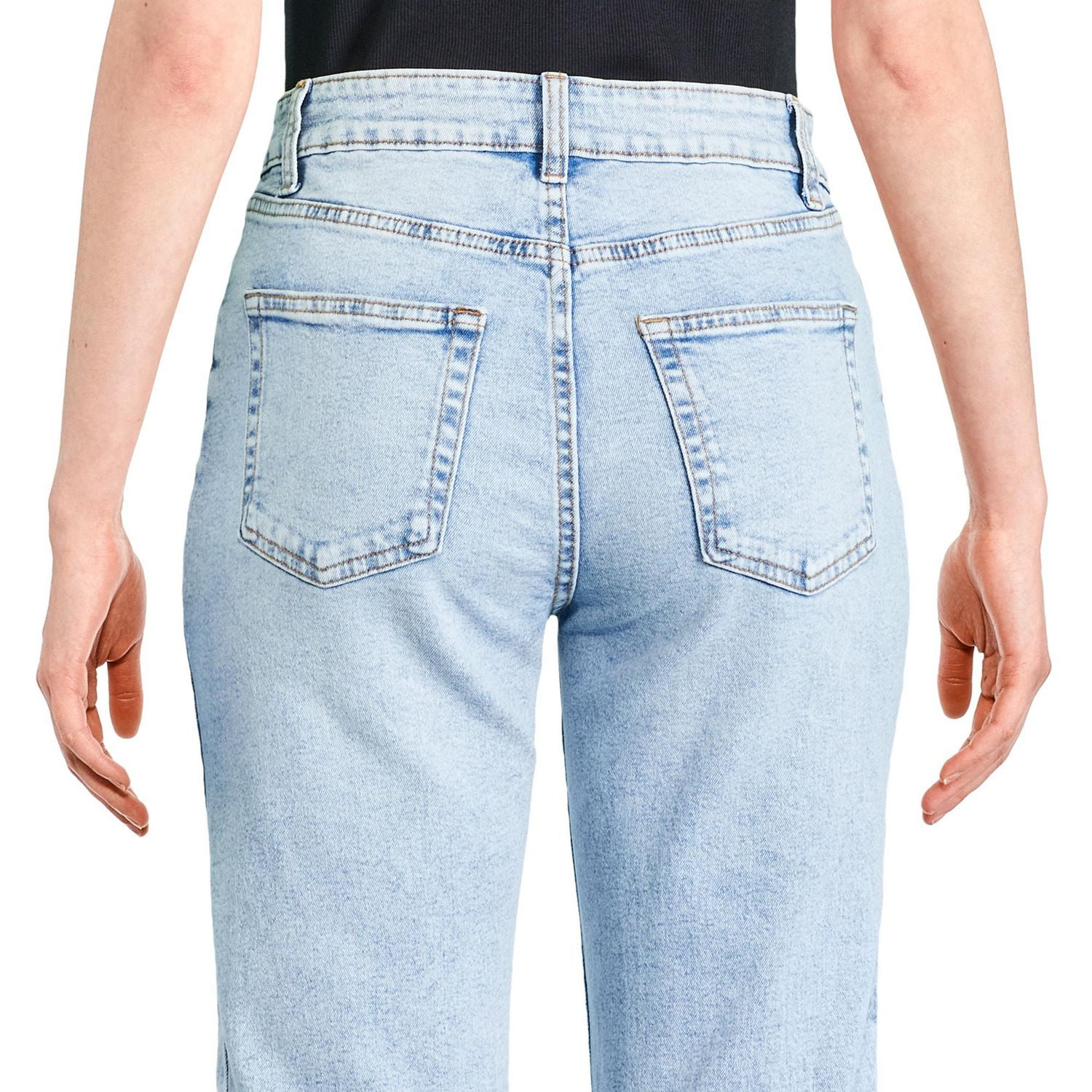 George Women's Cropped Straight Leg Jean - Walmart.ca