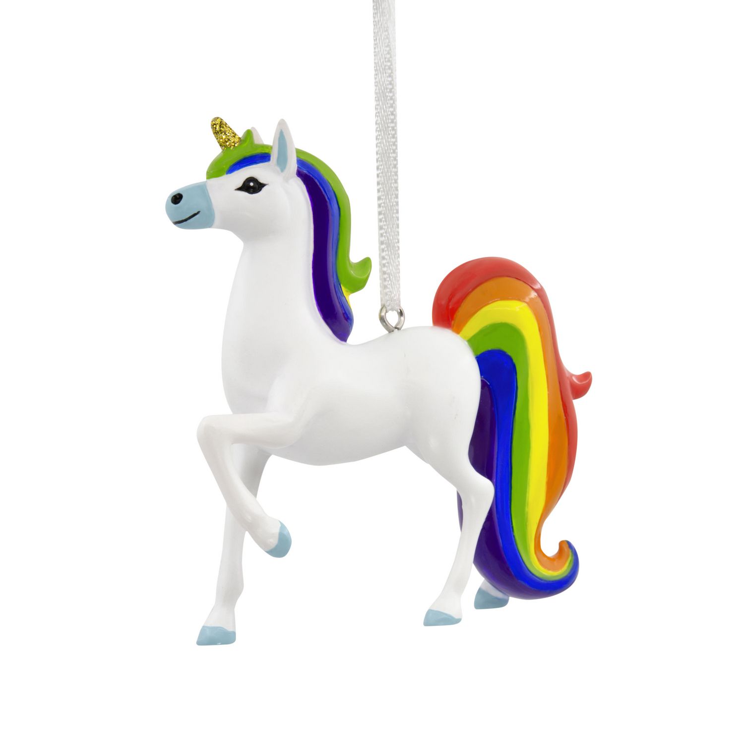 Hallmark Unicorn With Rainbow Mane Christmas Ornament Walmart Canada