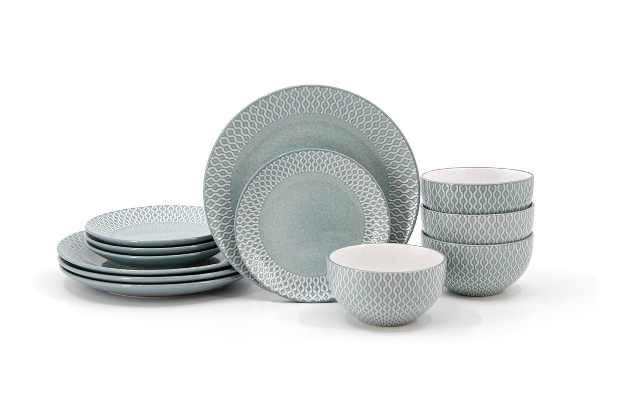 Hometrends 12 piece Isabella Dinnerware