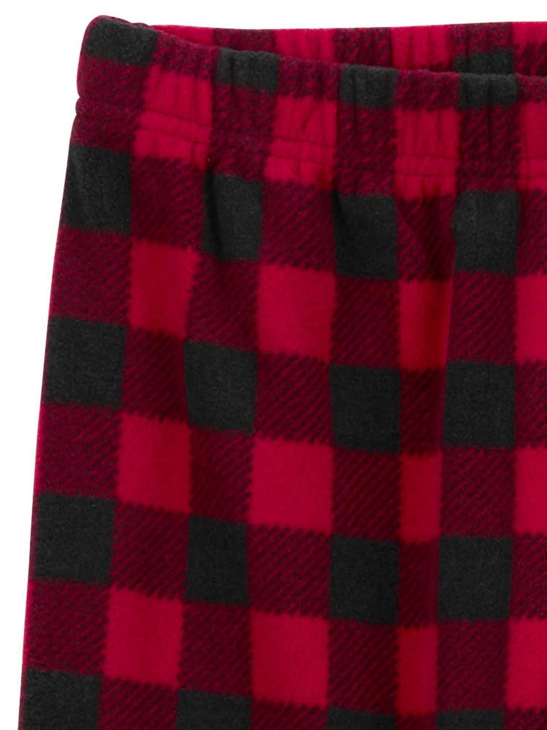 Pyjama 2 pièces pour Garcon Carter's Child of Mine – Plaid d’ours brun